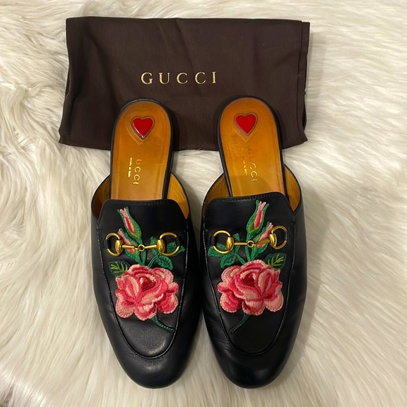 Gucci Shoes - GUCCI Princeton Horsebit Mules